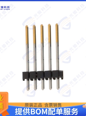 TSW-105-15-F-S 连接器CONN HEADER VERT 5POS 2.54MM