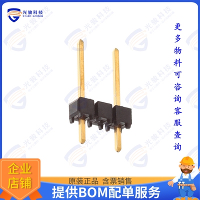 TSW-202-14-G-S 连接器CLASSIC PCB HEADER STRIPS 0.200