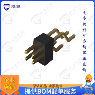 BC057-04-A-A-0150-L-C 连接器4W,1.0MM PITCH PIN HDR,DIL, SMT,