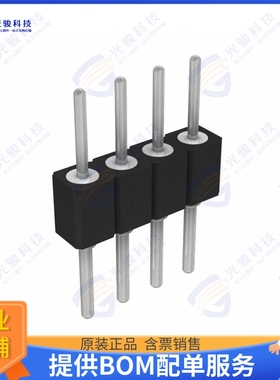 350-80-104-00-019101 连接器CONN HEADER VERT 4POS 2.54MM