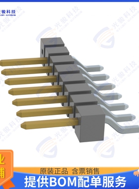 TSM-108-01-S-SH-008 连接器CONN HEADER SMD R/A 8POS 2.54MM