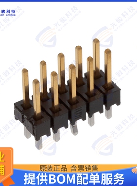 TSW-105-07-S-D-LL 连接器CONN HEADER VERT 10POS 2.54MM