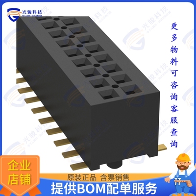 MLE-110-01-G-DV-A 连接器CONN RCPT 20POS 0.039 GOLD SMD