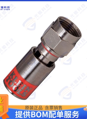 VDV812-615 连接器CONN F TYPE PLUG STR 1=10 PCS