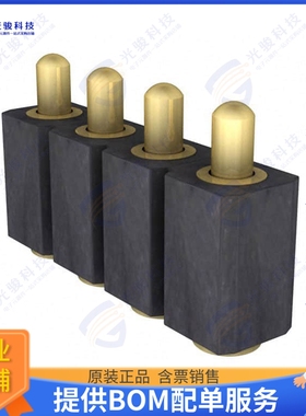 811-SS-004-30-675101-CLIP 连接器CONN SPRING PISTON 4POS SMD,