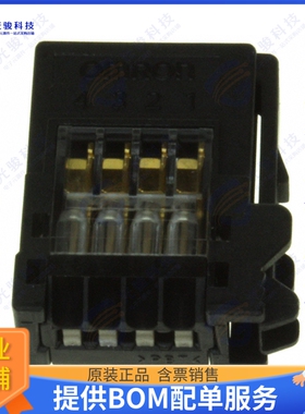 XN2A-1430 连接器CONN PLUG 4POS IDC 20-28AWG GOLD