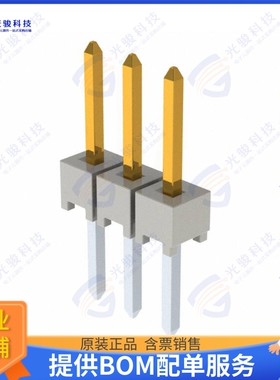 HTSW-103-08-LM-S 连接器CONN HEADER VERT 3POS 2.54MM