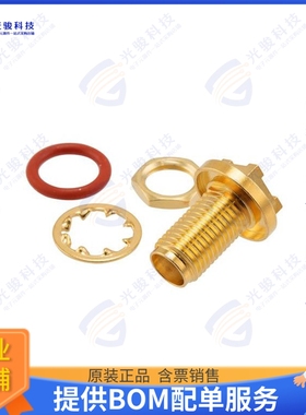 PE51742 连接器SMA Female Bulkhead Mount Commer