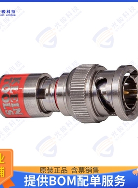 VDV813-616 连接器CONN BNC PLUG STR 1=10 PCS