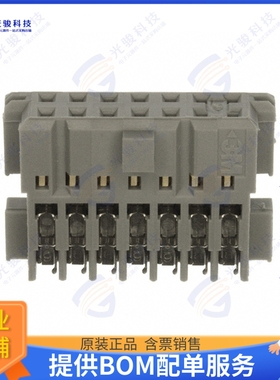 CHG-2014-J01010-KCP 连接器CONN RCPT 14P IDC 26-28AWG GOLD