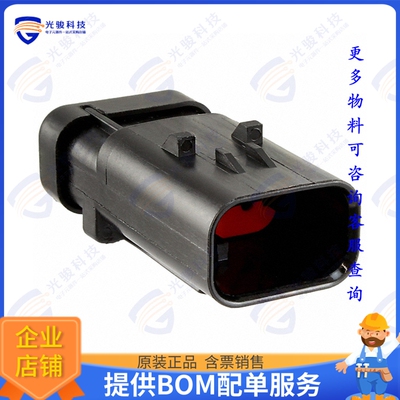 776535-1 连接器CONN RCPT HSG 3POS 4.50MM