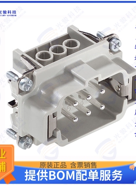 10190000连接器 CONN INSERT HBE6 MALE