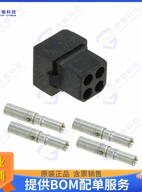 M80-8880401 连接器CONN RCPT 4P CRIMP 24-28AWG GOLD