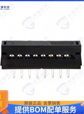 SIP110-PPPC-D08-ST-BK 连接器CONN DIP HDR IDC 16POS 28AWG PCB