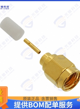 132102RP 连接器CONN RPSMA PLUG STR 50OHM SOLDER