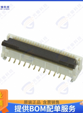 5019512410连接器 CONN FFC VERT 24POS 0.5MM SMD