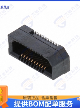 ERF8-010-05.0-L-DV-K-TR 连接器CONN SOCKET 20POS SMD GOLD