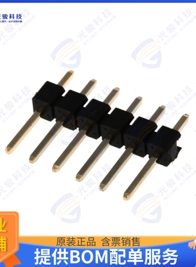 PR20206VBNN 连接器PIN HEADER, THR, SINGLE ROW, .10