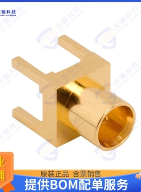 919-415J-71P12G 连接器MCX STRAIGHT PCB JACK, 12G OPTIM