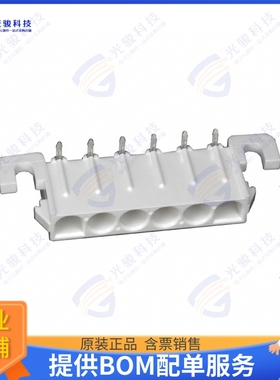 640583-1 连接器CONN HEADER R/A 6POS 6.35MM