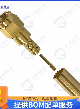 132234RP 连接器CONN RPSMA PLUG STR 50OHM SOLDER