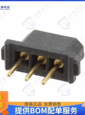 M80-8400345 连接器CONN RCPT 3POS 0.079 GOLD PCB