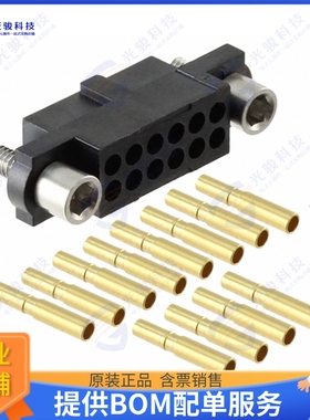 M80-4801205 连接器CONN RCPT 12POS CRIMP 22AWG GOLD