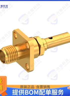 R125272000 连接器SMA / STRAIGHT SQUARE FLANGE JAC