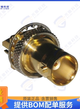 112740-14 连接器CONN BNC RCPT STR 75OHM EDGE MNT