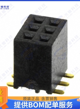 LPPB032NFSP-RC 连接器CONN HDR 6POS 0.05 GOLD SMD