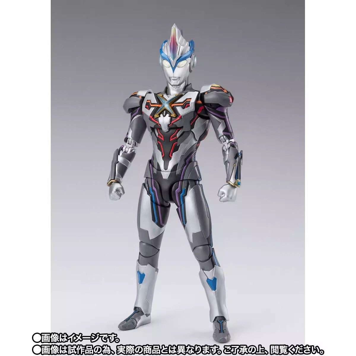 万代 魂限定 shf 艾克斯奥特曼 x 超越型 大空大地 可动手办 现货