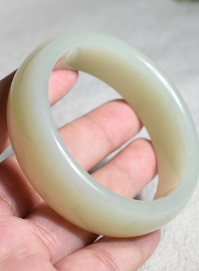 纯天然女士和田玉手镯