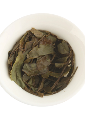 老梗言福鼎白茶日晒花香贡眉白茶饼350g福建原产地高山茶叶