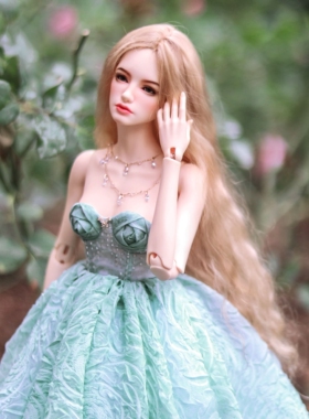 原创3分BJD娃娃6衣服SD大女兵人ip回声镇特体bedoll睹尔4手作裙子