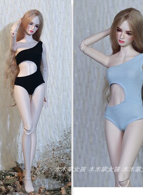 6分BJD SD1/ 3特体bedoll睹尔fr 兵人blythe娃娃针织泳衣