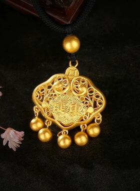 健康快乐宝宝锁铃铛福锁