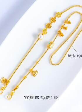 锦鲤如意锁编绳项链小红书同款
