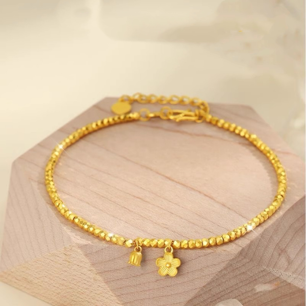 铃兰花开手链女高级感