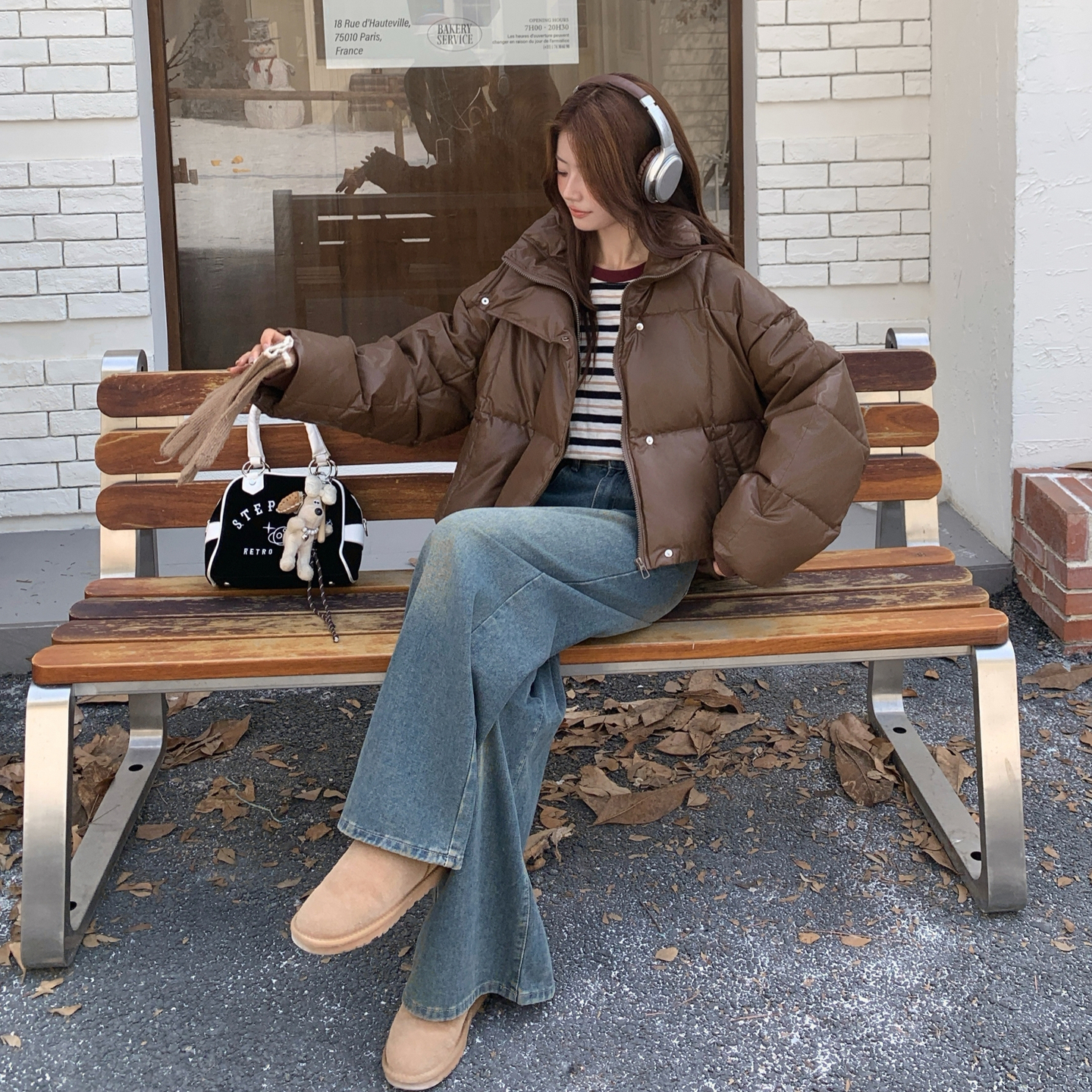 棕色皮羽绒90白鸭绒B127-Y8204-P335-505,女装羽绒服,浙宝127 棕色皮羽绒90白鸭绒B127-Y8204-P335-505,女装羽绒服,浙宝127