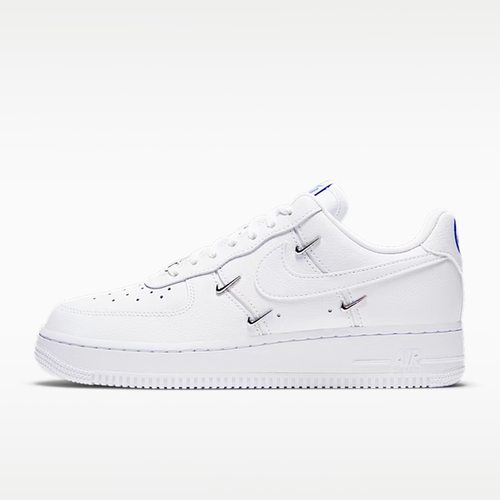 Nike Air Force 1 af1 纯白 四钩LX 低帮 运动休闲鞋 CT1990-100