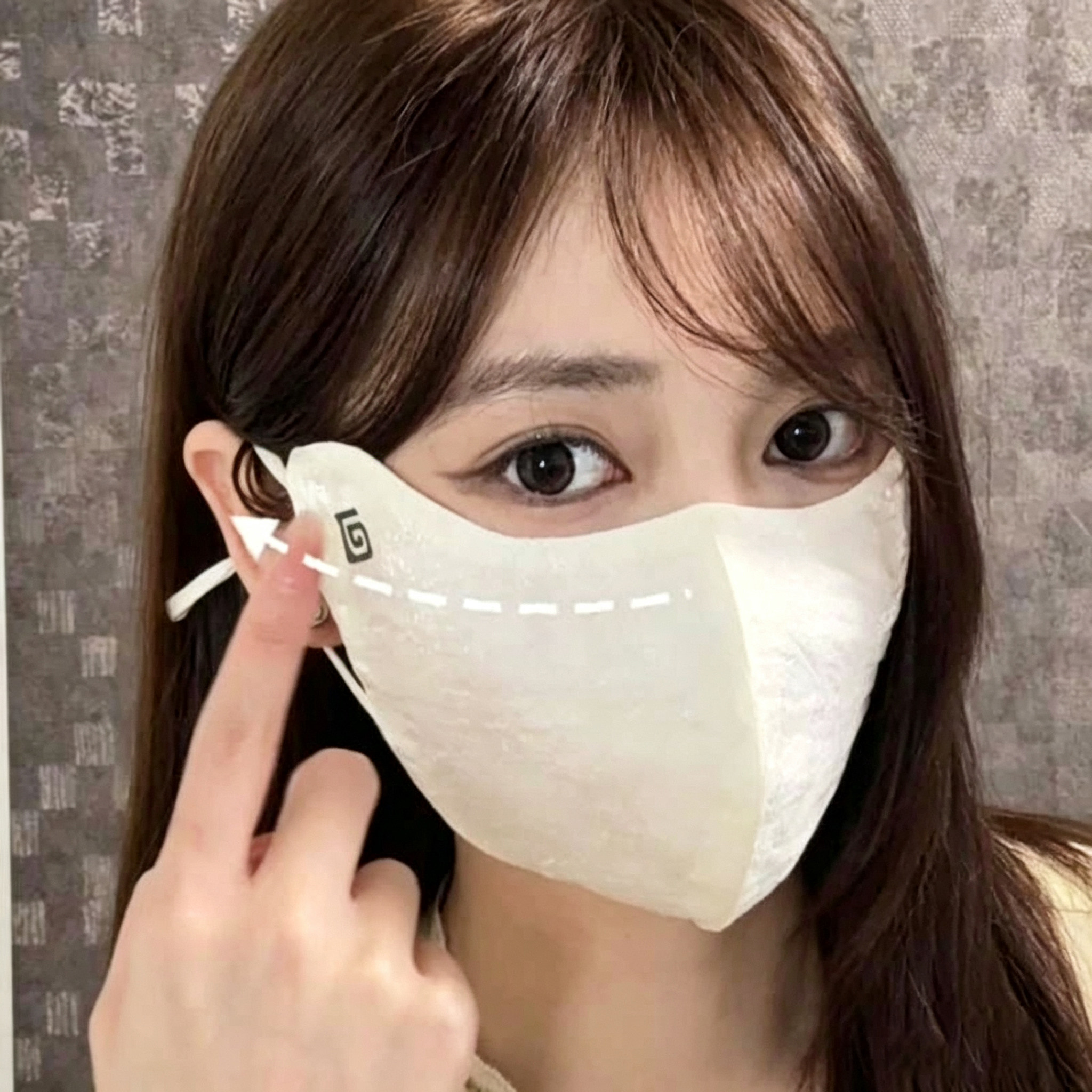 春夏轻薄天丝亚麻透气防晒口罩简约百搭纯色防紫外线户外面罩