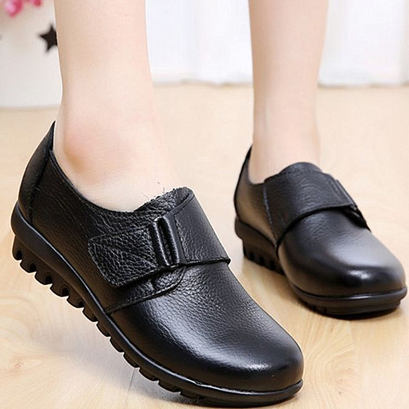 加绒舒适风防滑中老年春秋妈妈鞋