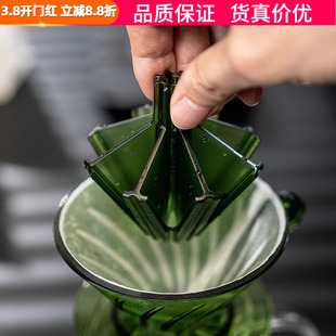 顽固咖啡手冲咖啡压纸器2.0版V60飓风滤杯压纸器滤纸辅助耐热树脂