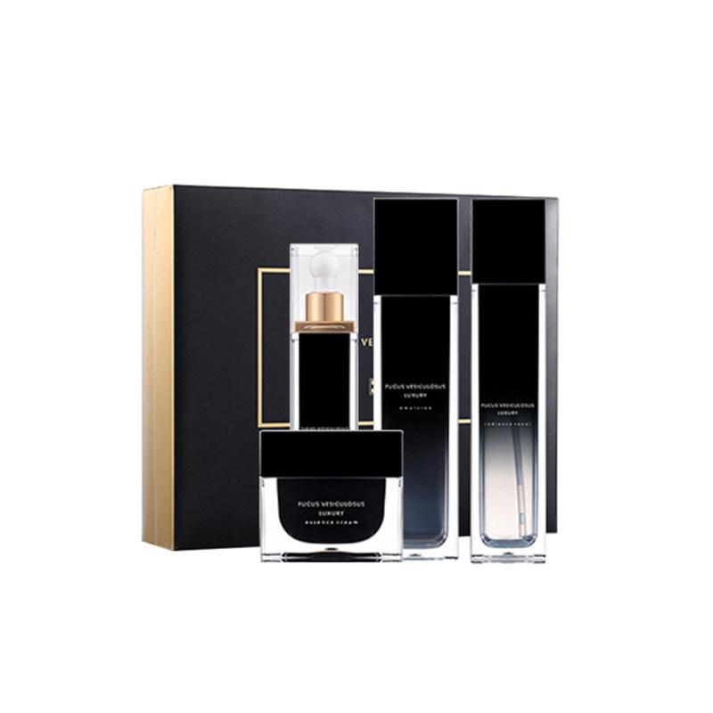 韩熙墨藻珍奢焕颜套盒补水保湿淡纹精华乳液精华水礼盒装男女适用