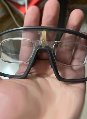 欧*利  苏*罗Sutr*近视内框DIY适用骑行眼镜适配6mm间距中梁