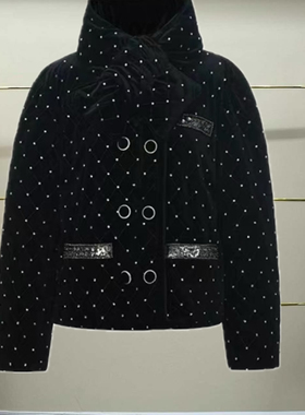 城现货正品24秋烫钻围脖短外套LF24Q00DC166-240