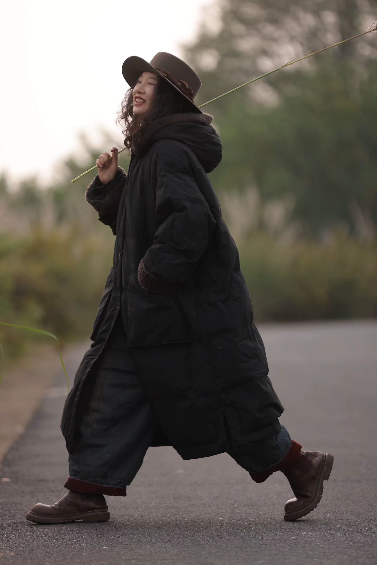 GLM古兰木3879羽绒服长款棉服