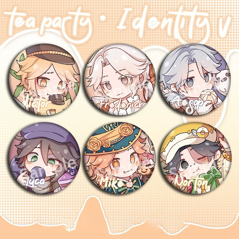 第五人格吧唧徽章囚徒作曲家入殓师邮差勘探员二次元谷子动漫周边