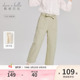 儿童裤 女孩纯棉长裤 子2026春季 大童休闲裤 新款 戴维贝拉女童直筒裤