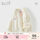 小童宝宝休闲上衣 2026新款 戴维贝拉儿童春装 卫衣女童洋气套头衫